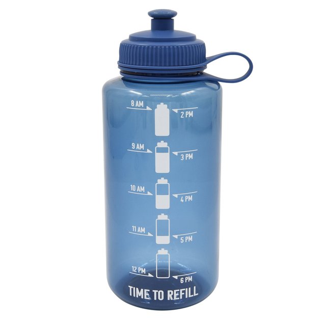 Nutmeg Home Blue Yoga Bottle 