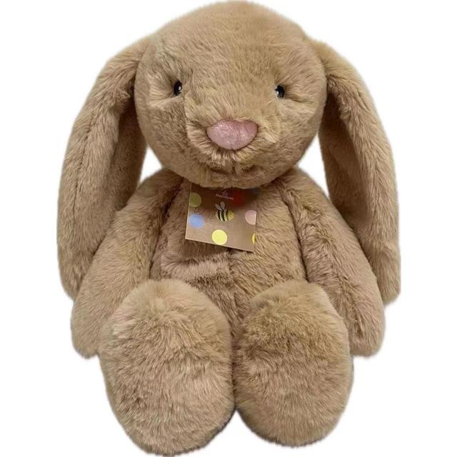 Morrisons Large Rabbit Plush Beige 