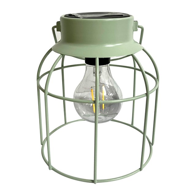 Nutmeg Solar Metal Caged Green Lantern 