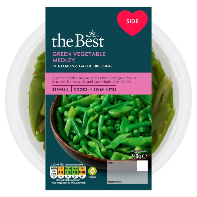 Morrisons The Best Green Vegetable Medley 250g