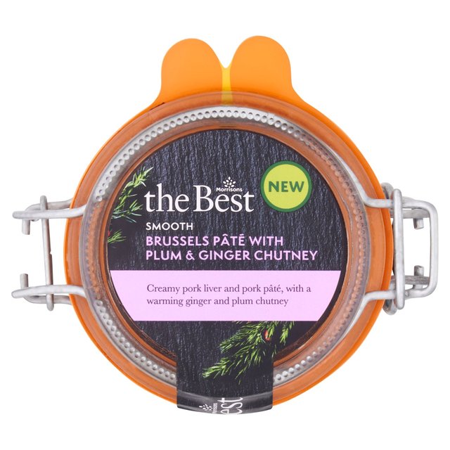 Morrisons The Best Brussel Pate With Plum And Ginger Chutney 200g