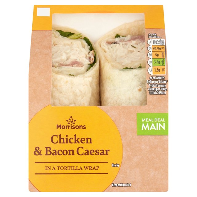 Morrisons  Chicken Caesar Wrap 