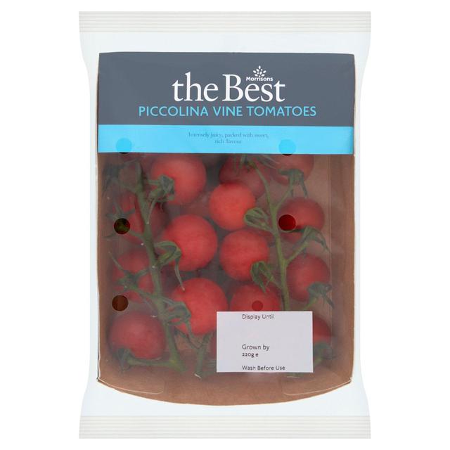 Morrisons The Best Piccolina Vine Tomatoes 220g