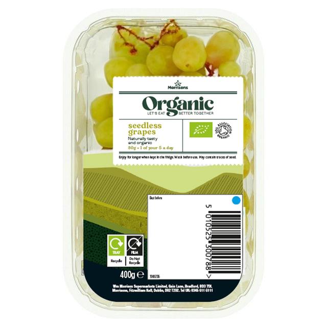 Organic Grapes  400g