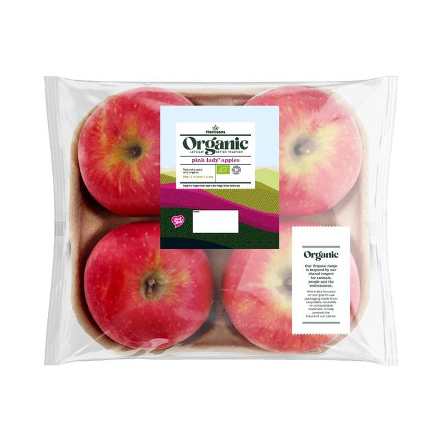 Organic Pink Lady Apples  4 per pack