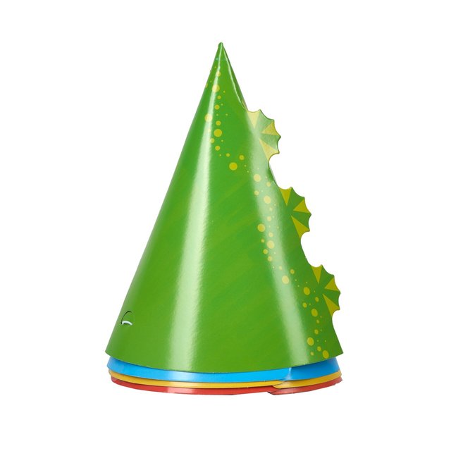 Nutmeg Dinosaur Shaped Party Hat 