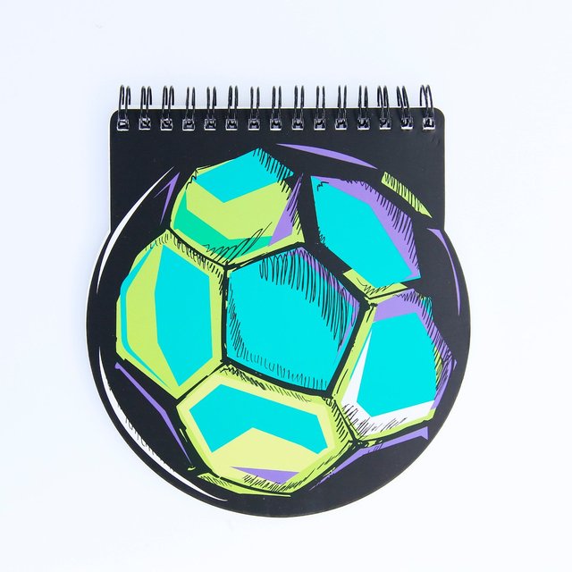 Morrisons Novelty Football Notebook 