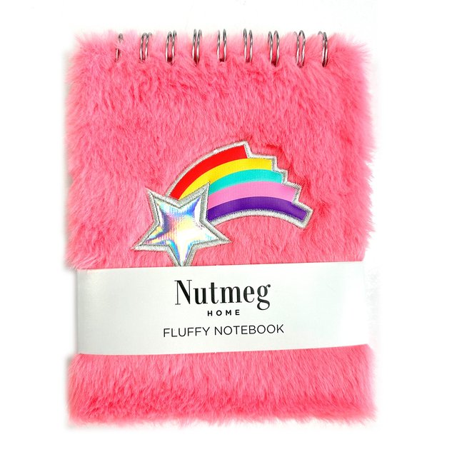 Morrisons B6 Novelty Fluffy Notebook 