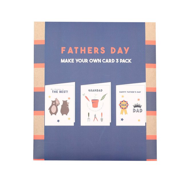 Morrisons Fathers Day Make Your Own Cards Set 