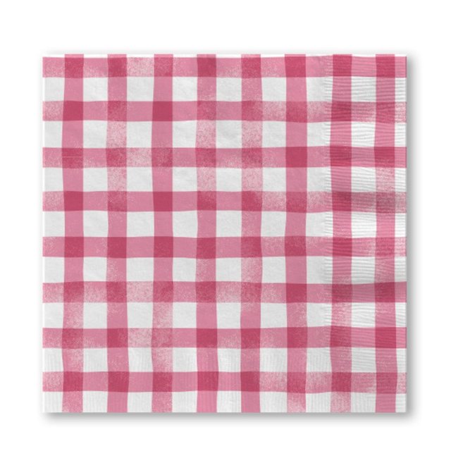 Nutmeg Home Red Gingham Napkins 20 per pack