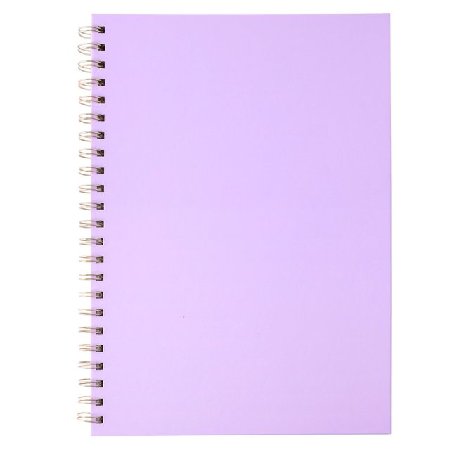 Morrisons Lilac A4 Notebook 