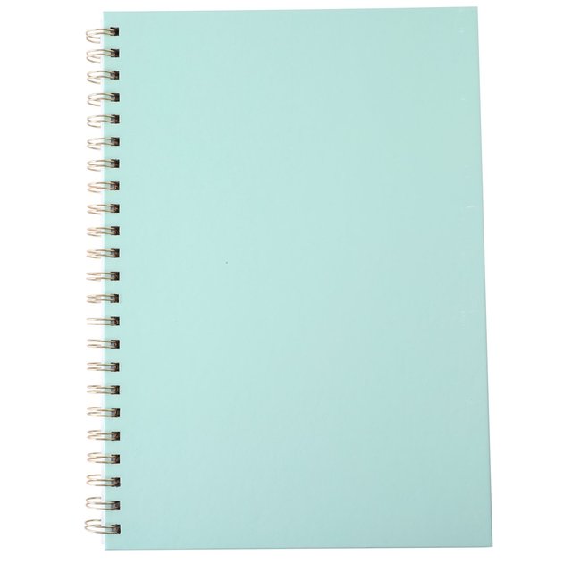 Morrisons Green A4 Notebook 