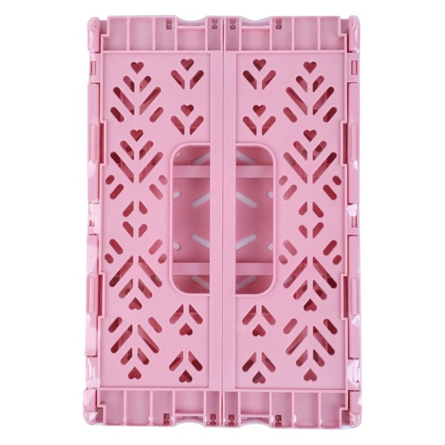 Morrisons Pink Storage Crate 