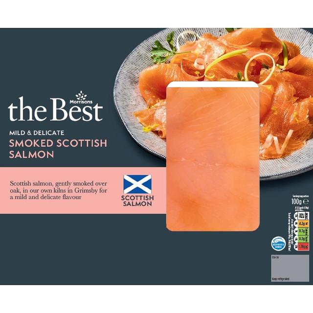 Morrisons The Best Mild Smoked Salmon  100g