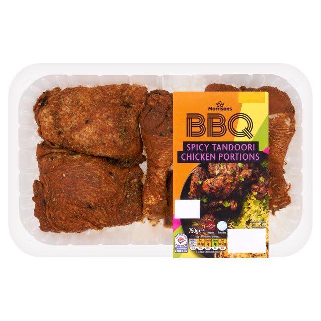 Morrisons BBQ Spicy Tandoori Chicken Portions 750g