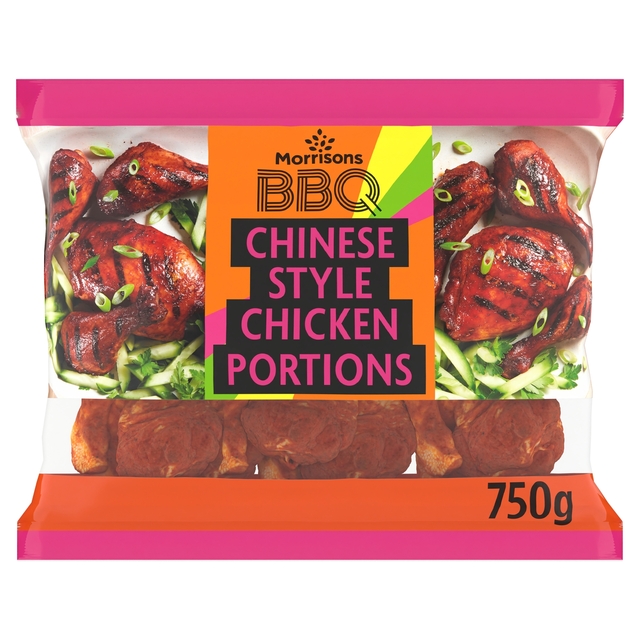 Morrisons BBQ Chinese Style Chicken Portions  750g