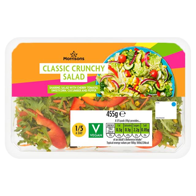 Morrisons Classic Crunchy Salad  455g