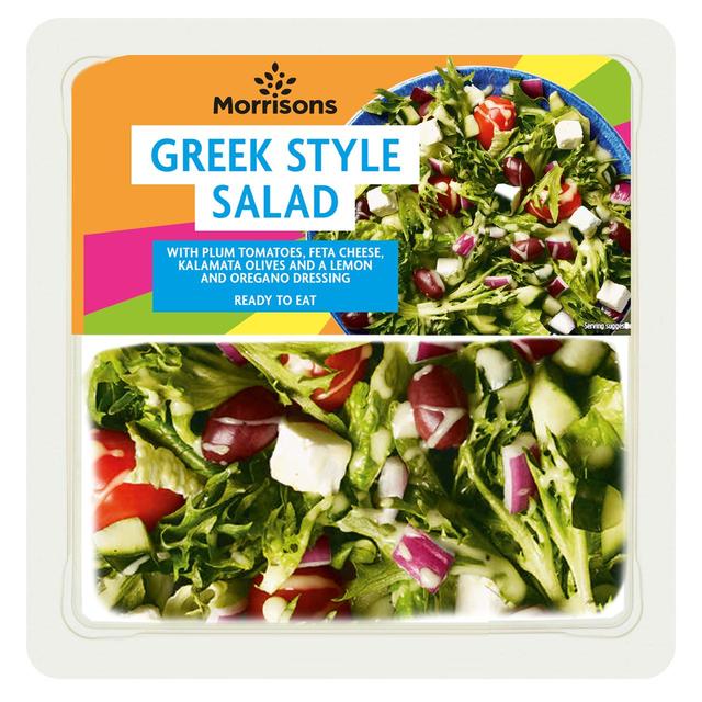 Morrisons Greek Style Salad  185g