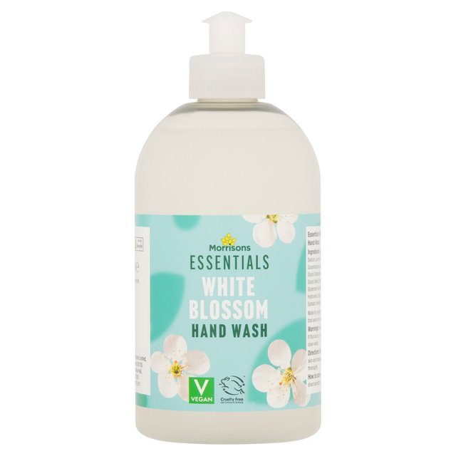 Morrisons Essentials White Blossom Hand Wash  500ml