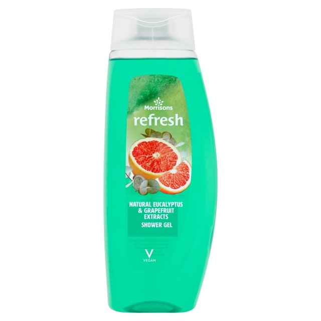 Morrisons Refresh Natural Eucalyptus & Grapefruit Shower Gel 500ml