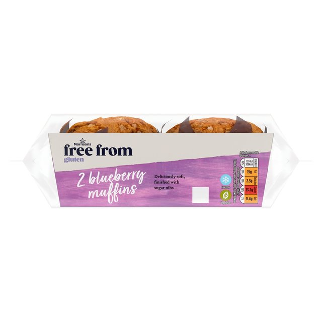 Morrisons Free From Blueberry Muffins  180g