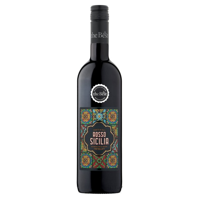 Morrisons The Best Sicilian Red Blend 75cl