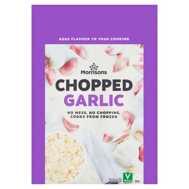 Morrisons Chopped Garlic  100g