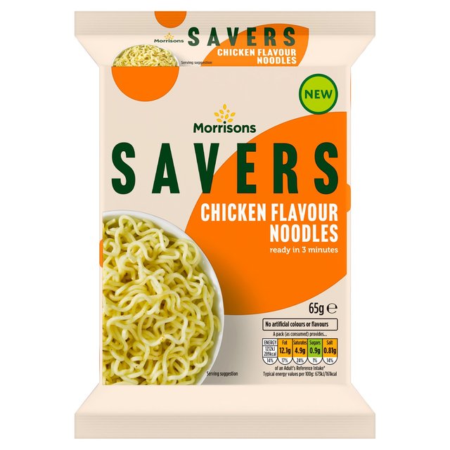 Morrisons Savers Instant Chicken Noodles  65g