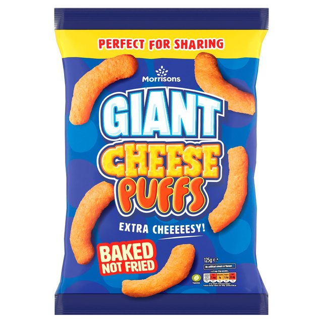 Morrisons Giant Cheese Puffs  125g