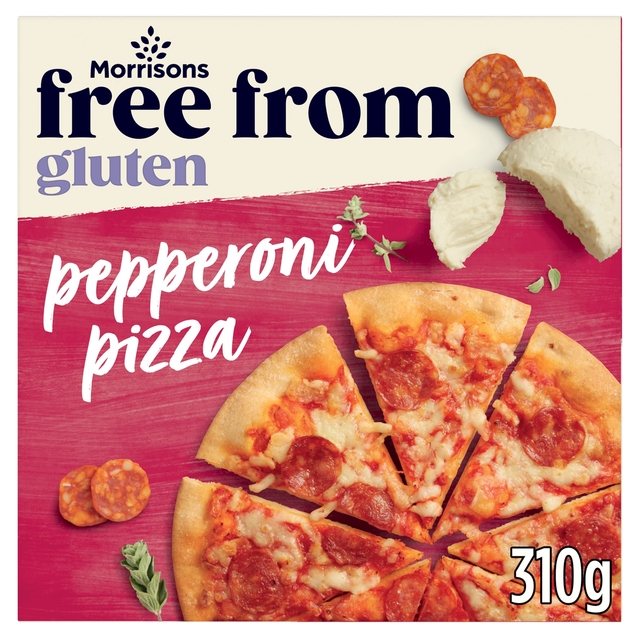 Morrisons Free From Pepperoni Pizza Gluten Free Pizza  310g