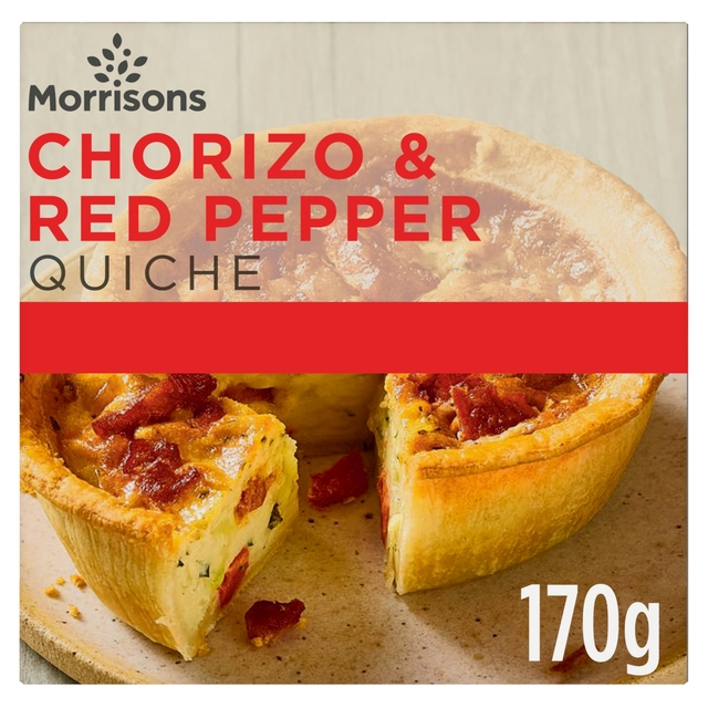 Morrisons Chorizo And Red Pepper Quiche 170g