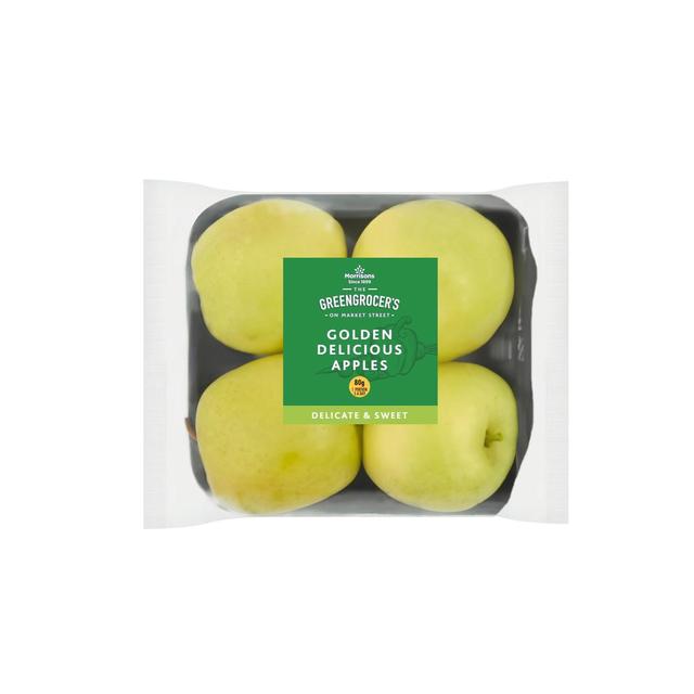 Morrisons Golden Delicious Apples  4 per pack