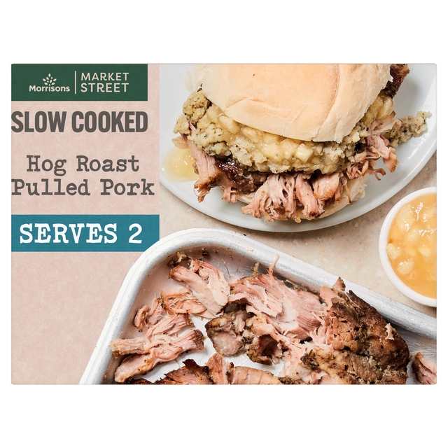 Morrisons Slow Cooked Hog Roast Pulled Pork  410g