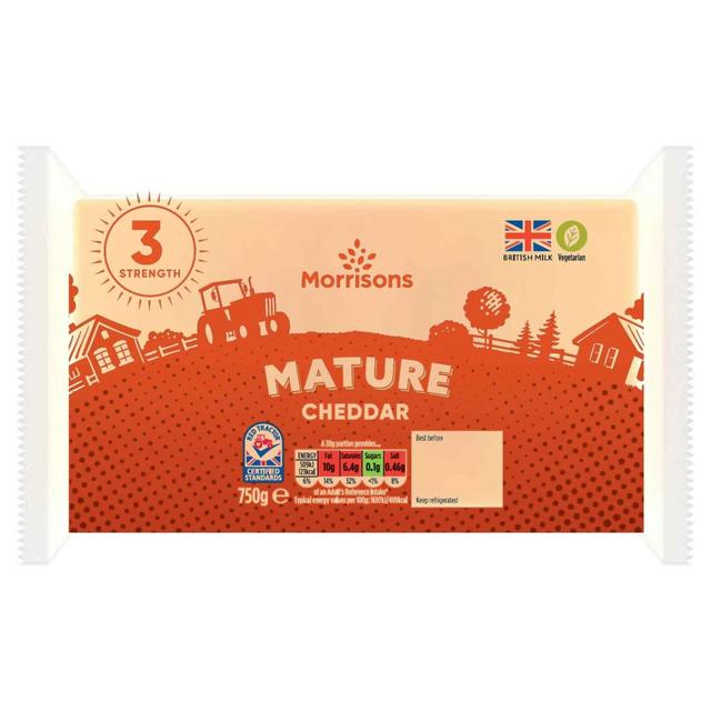 Morrisons Mature Cheddar  750g