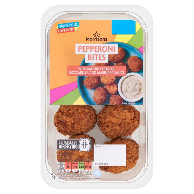 Morrisons Pepperoni Pizza Bites 144g