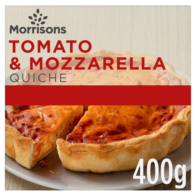 Morrisons Tomato & Mozzarella Quiche  400g