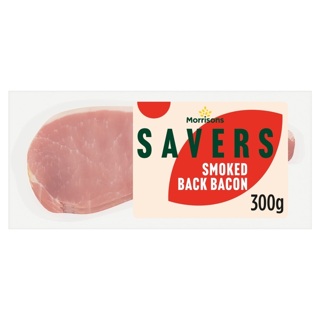 Morrisons Savers Smoked Back Bacon 300g