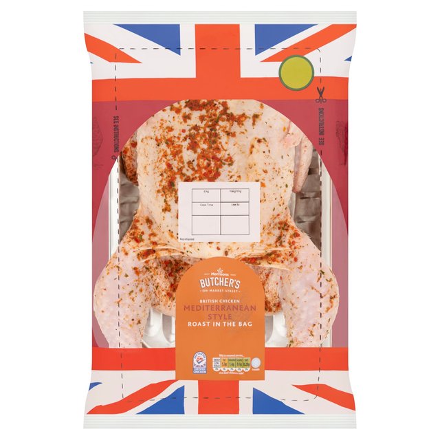 Morrisons Roast In The Bag Mediterranean Whole Chicken  1.6kg