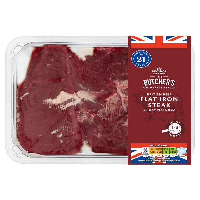 Morrisons British Flat Iron Steak  283g