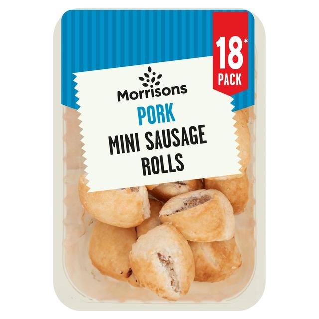 Morrisons 18 Mini Sausage Rolls  180g