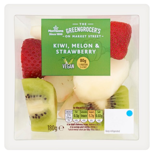 Morrisons Kiwi, Melon & Strawberry  180g