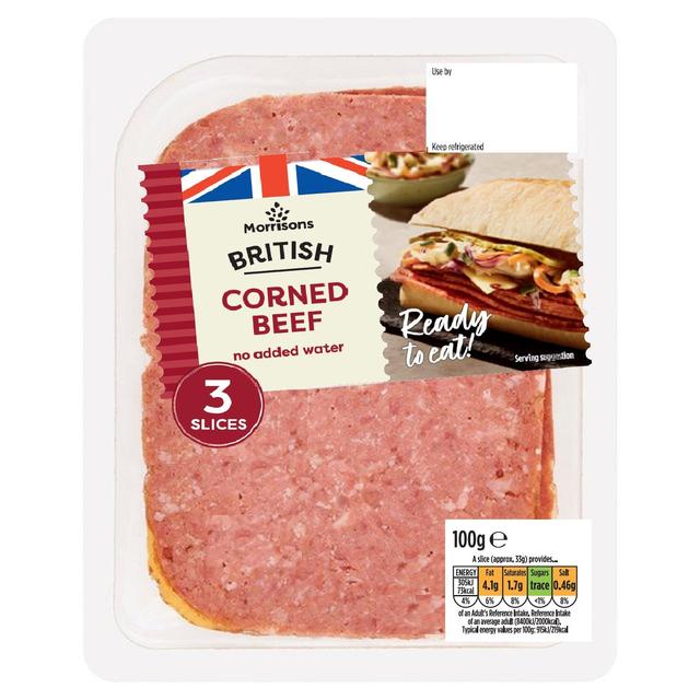 Morrisons British Corned Beef  100g