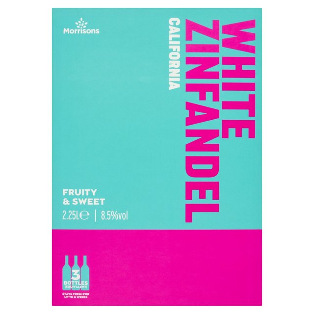 Morrisons White Zinfandel  2.25L