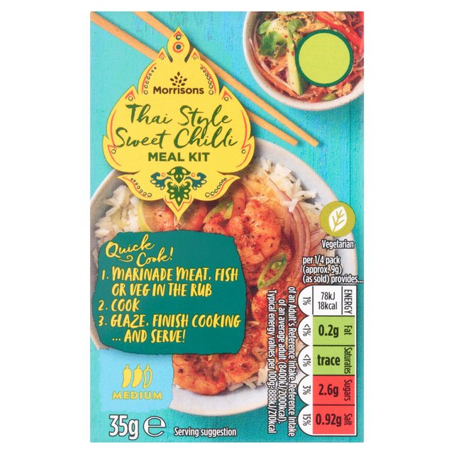 Morrisons Thai Sweet Chilli Meal Kit  35g