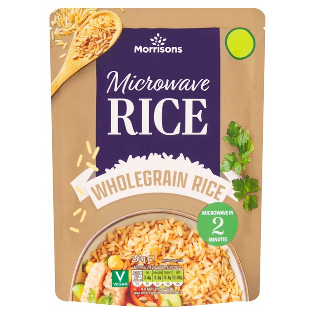 Morrisons Wholegrain Micro Rice  250g