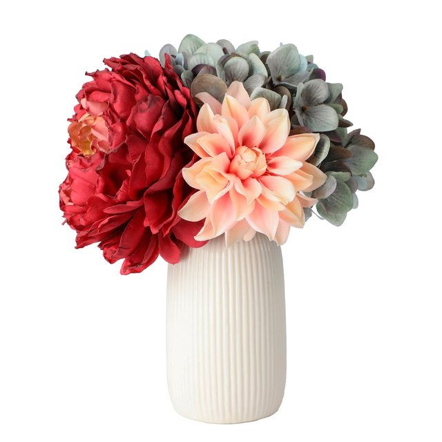 Nutmeg Home Bold Bouquet Faux Floral 