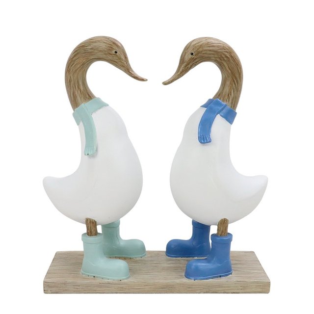 Nutmeg Home Wooden Ducks In Love  