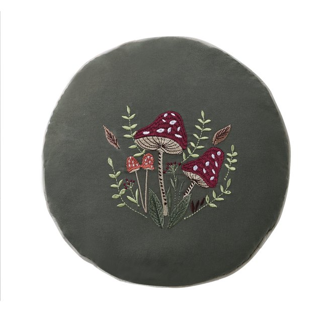 Nutmeg Home Round Toadstool Cushion 