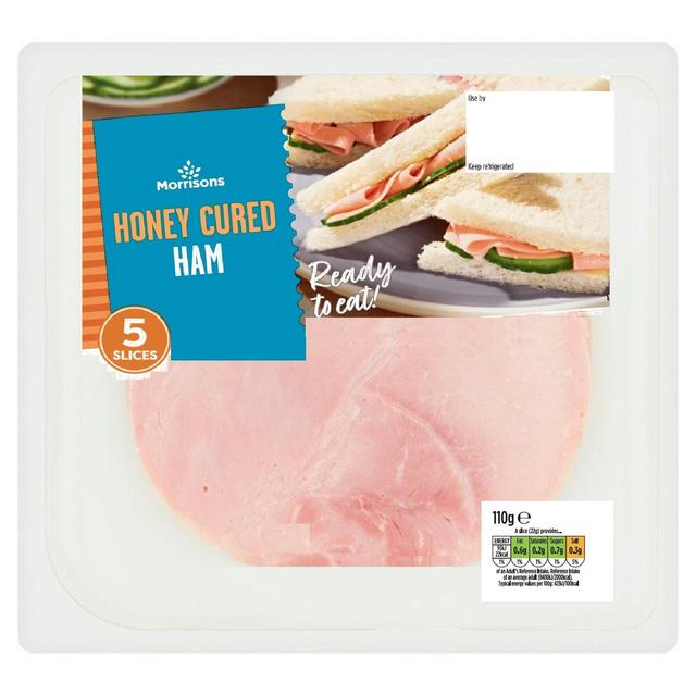 Morrisons Honey Cured Ham  110g