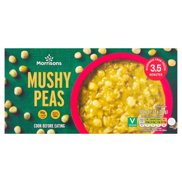 Morrisons Twinpack Mushy Peas  300g